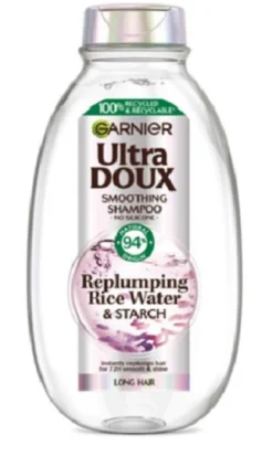 Garnier Botanic Therapy szampon wygładzający do włosów długich i porowatych Woda Ryżowa i Skrobia 400ml