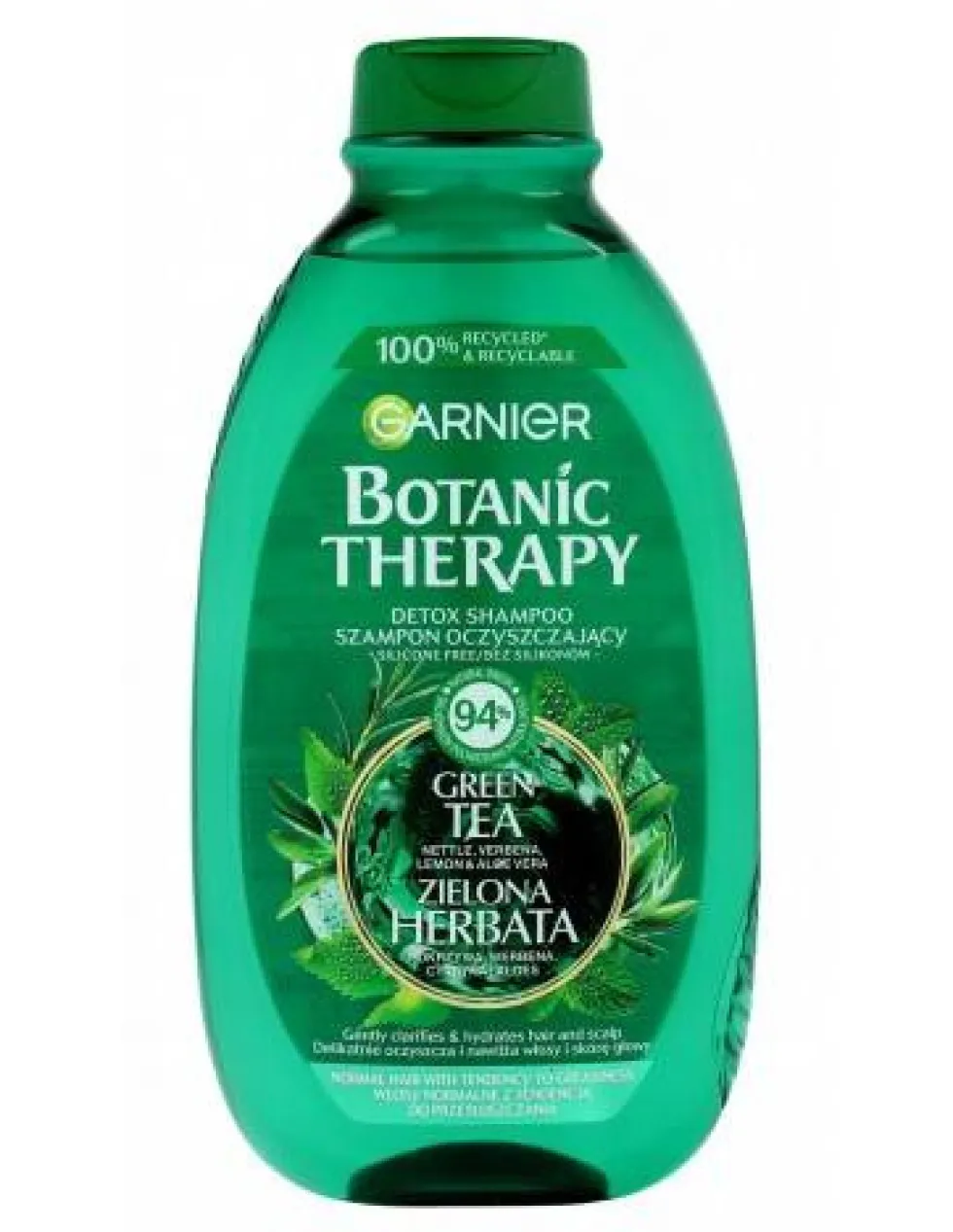 Garnier Botanic Therapy Zielona Herbata Eukaliptus & Cytrus szampon oczyszczający i orzeźwiający 400ml