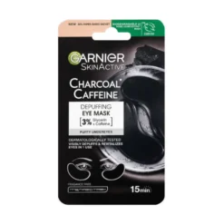 Garnier Charcoal + Caffeine płatki pod oczy redukujące opuchliznę 5g