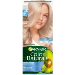 Garnier Color Naturals odżywcza farba do włosów 102+ Mroźny Srebrny Blond