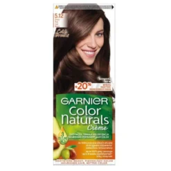 Garnier Color Naturals odżywcza farba do włosów 5.12 Zimny Brąz