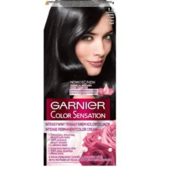 Garnier Color Sensation krem koloryzujący do włosów 1.0 Głęboka Onyksowa Czerń
