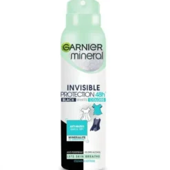 Garnier Mineral Invisible Protection Clean Cotton antyperspirant spray 150ml