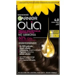 Garnier Olia farba do włosów 4.0 Ciemny Brąz