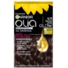Garnier Olia farba do włosów 4.12 Opalizujący Ciemny Brąz