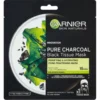 Garnier Pure Charcoal Black Tissue Mask oczyszczająca maska na tkaninie z węglem 28g