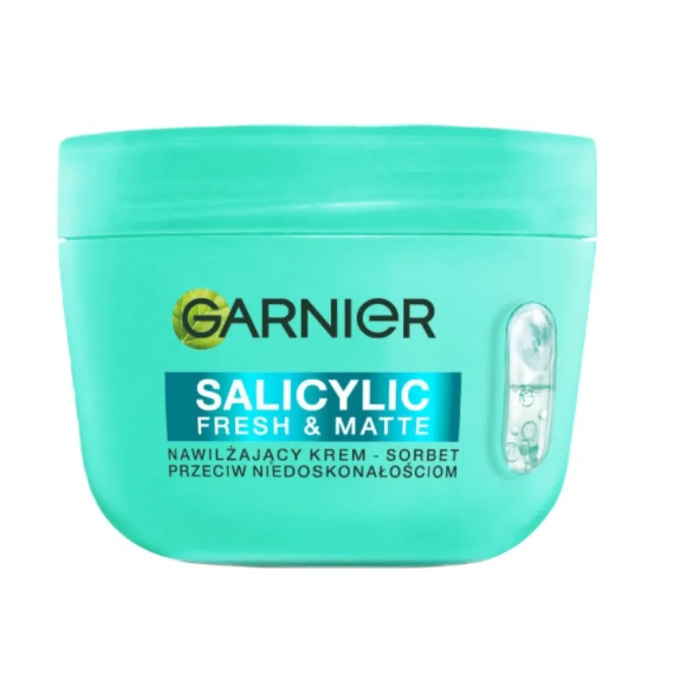 Garnier Salicylic Fresh & Matte nawilżający krem - sorbet przeciw niedoskonałościom 85ml