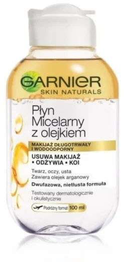 Garnier Skin Naturals płyn micelarny z olejkiem 100ml