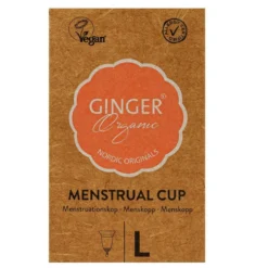 Ginger Organic Menstrual Cup kubeczek menstruacyjny L