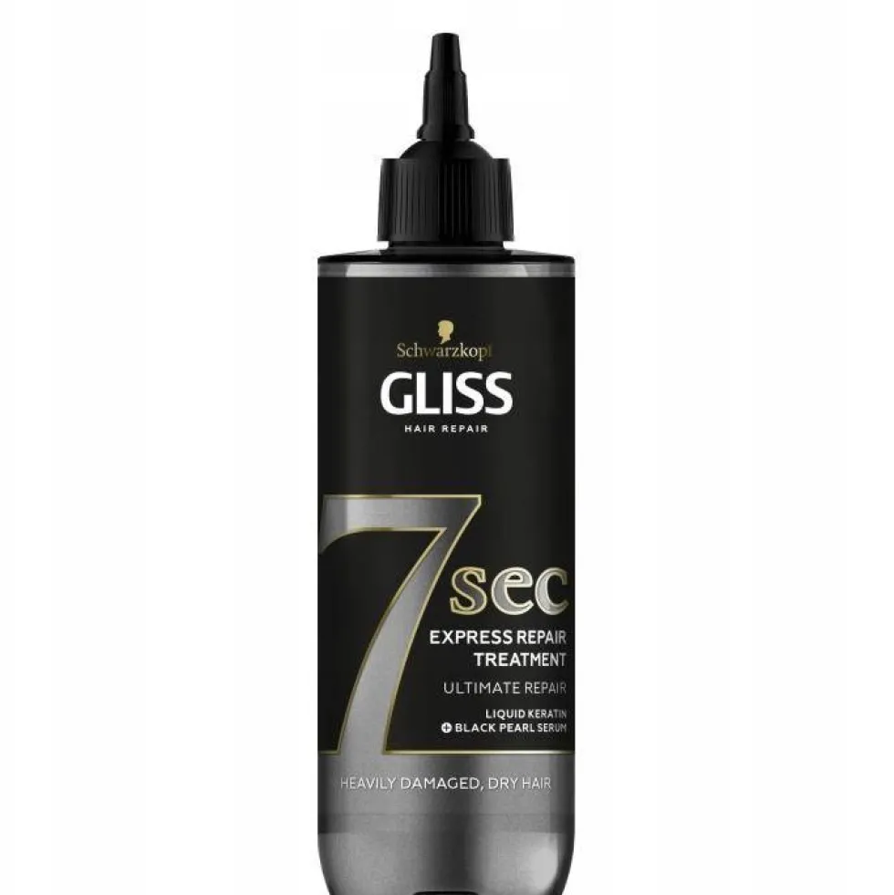Gliss 7sec Express Repair Treatment Ultimate Repair ekspresowa kuracja do włosów zniszczonych i bardzo suchych 200ml