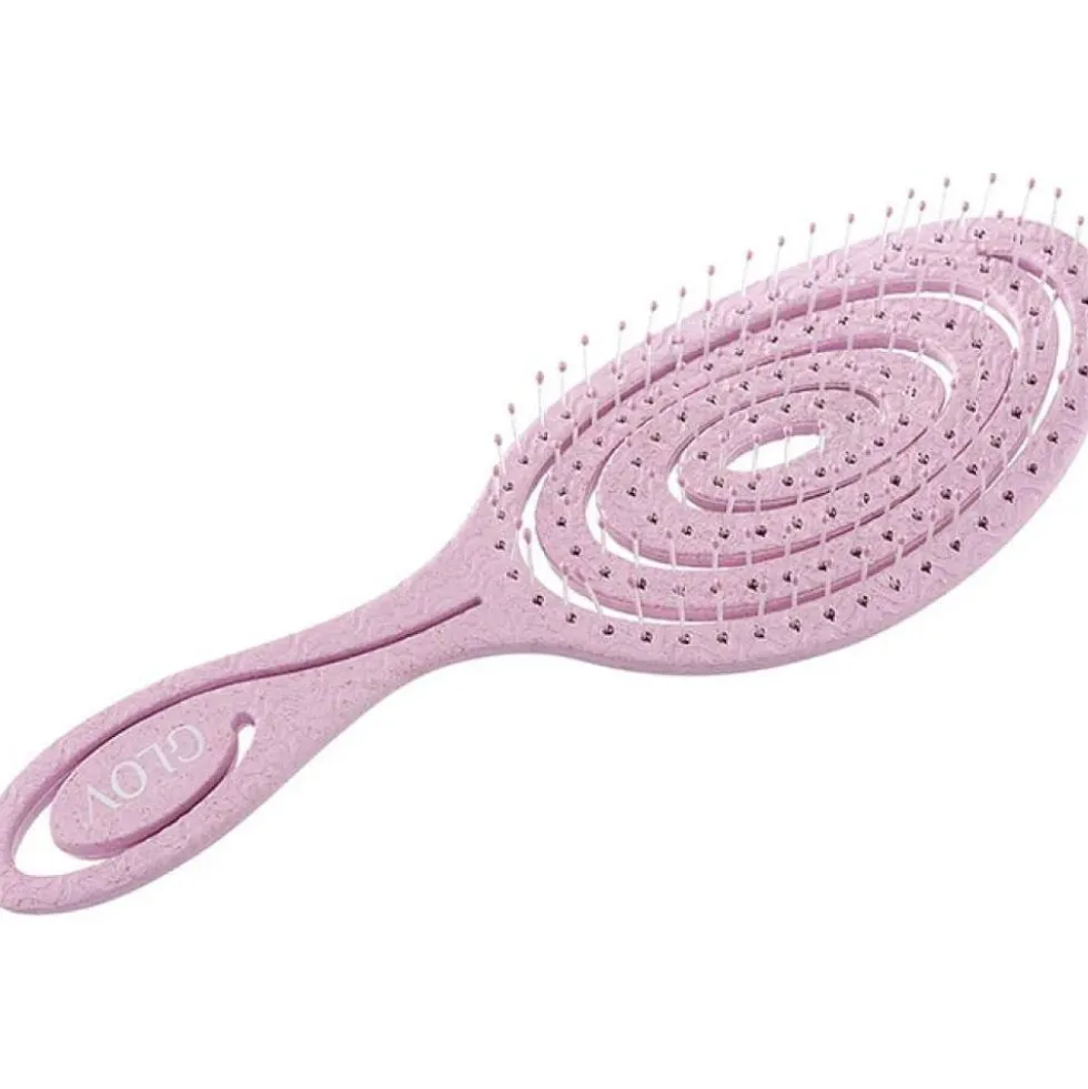 Glov Biobased Brush biodegradowalna szczotka do włosów Pink