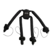 Glov CoolCurl Spider Set wałki do kręcenia włosów na zimno do włosów długiej i średniej długości Black 4szt