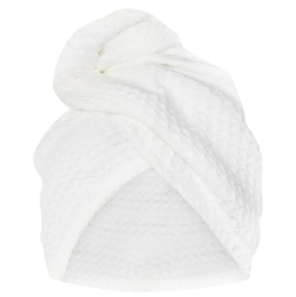 Glov HydroWeave Twister ultrachłonny turban do włosów Ivory