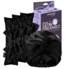 Glov Sweet Satin Dreams zestaw wałki do kręcenia włosów na zimno 3szt + dwuwarstwowy satynowy czepek do spania 1szt Black