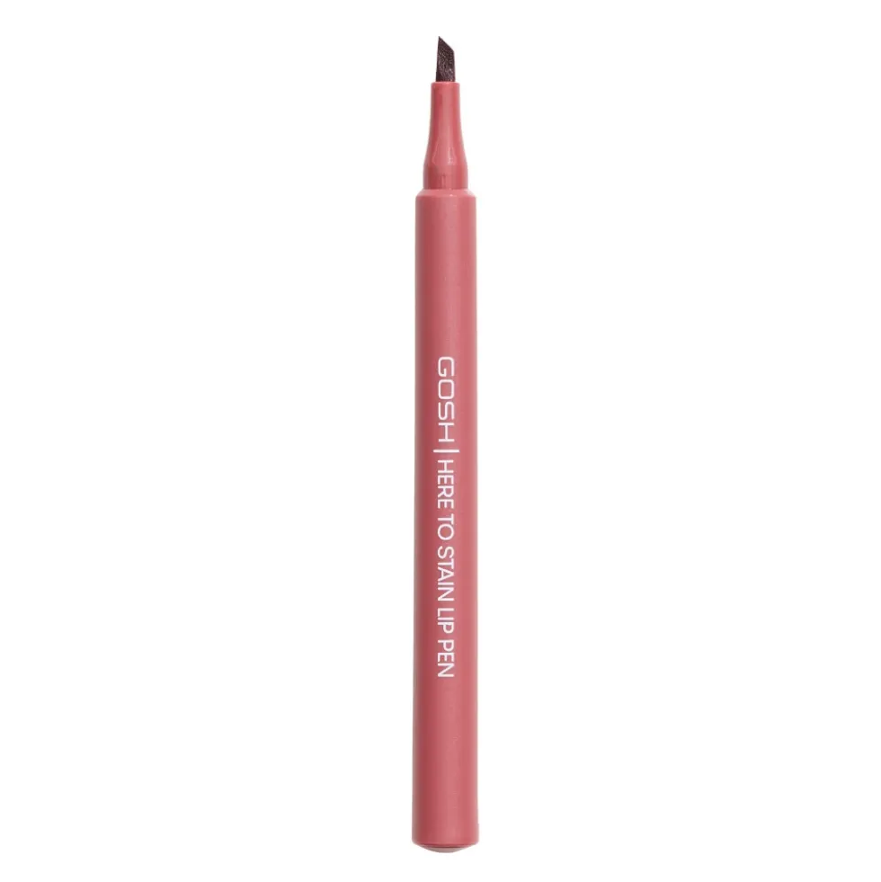 Gosh Here To Stain Lip Pen długotrwała konturówka do ust w pisaku 008 Ruby 1ml
