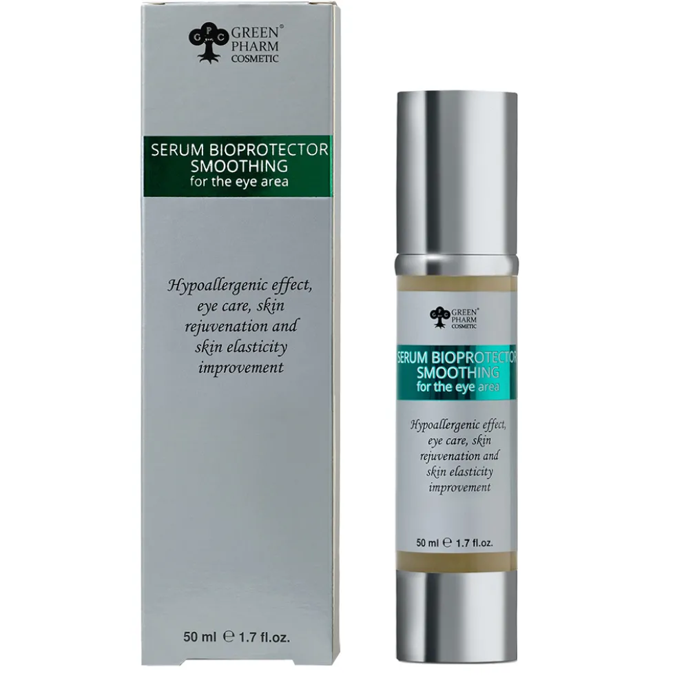 Green Pharm Cosmetic Serum bio-protektor wygładzające do okolicy wokół oczu 50ml
