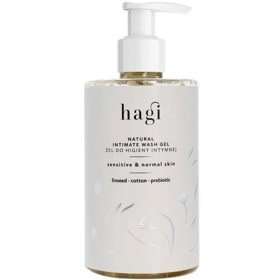 Hagi Naturalny żel do higieny intymnej Len i Bawełna 300ml