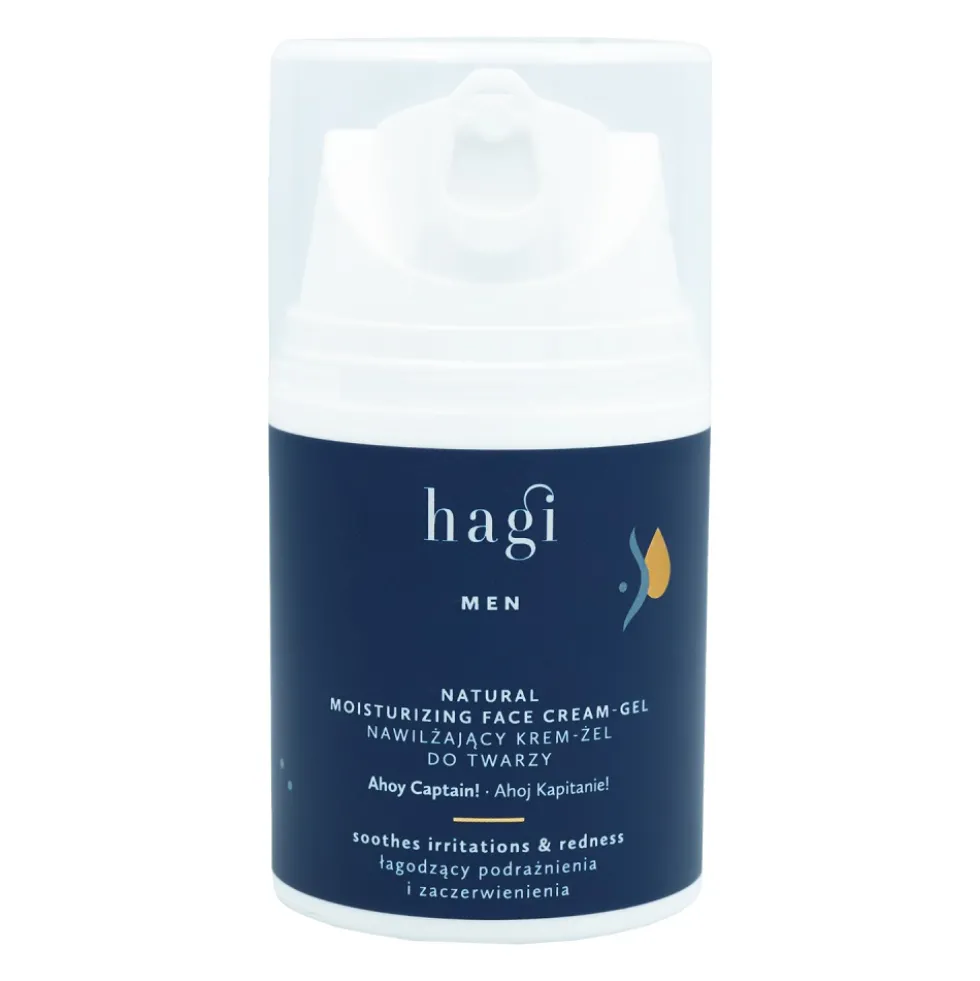Hagi Nawilżający krem-żel do twarzy Ahoj Kapitanie 50ml