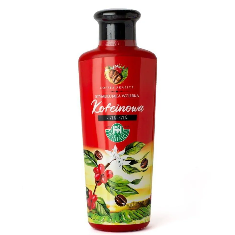 Herbaria Banfi stymulująca wcierka kofeinowa do skóry głowy Żeń-Szeń 250ml