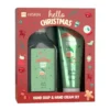HiSkin Hello Christmas Słodka Pistacja zestaw krem do rąk 60ml + mydło do rąk Słodka Pistacja 200ml