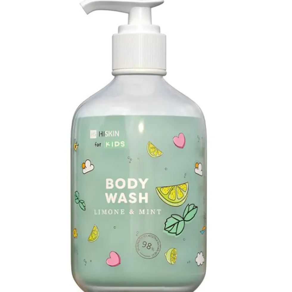 HiSkin Kids Body Wash płyn do mycia ciała dla dzieci Limone & Mint 400ml