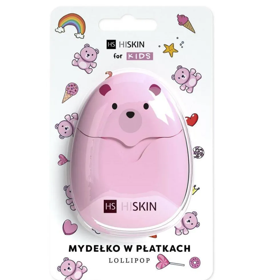 HiSkin Kids mydełko do rąk w płatkach Lollipop 50szt.