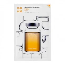 HOLIKA HOLIKA Skin Rescuer Mask Sheet Vita C rozjaśniająca maska ​​w płachcie z witaminą C