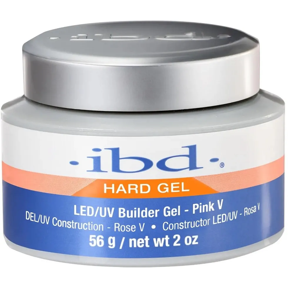 IBD Hard Builder Gel LED/UV żel budujący Pink V 56g