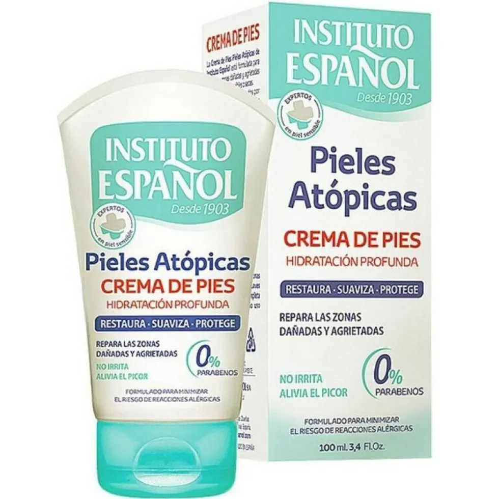Instituto Espanol Atopic nawilżająco-regenerujący krem do stóp do skóry atopowej 100ml