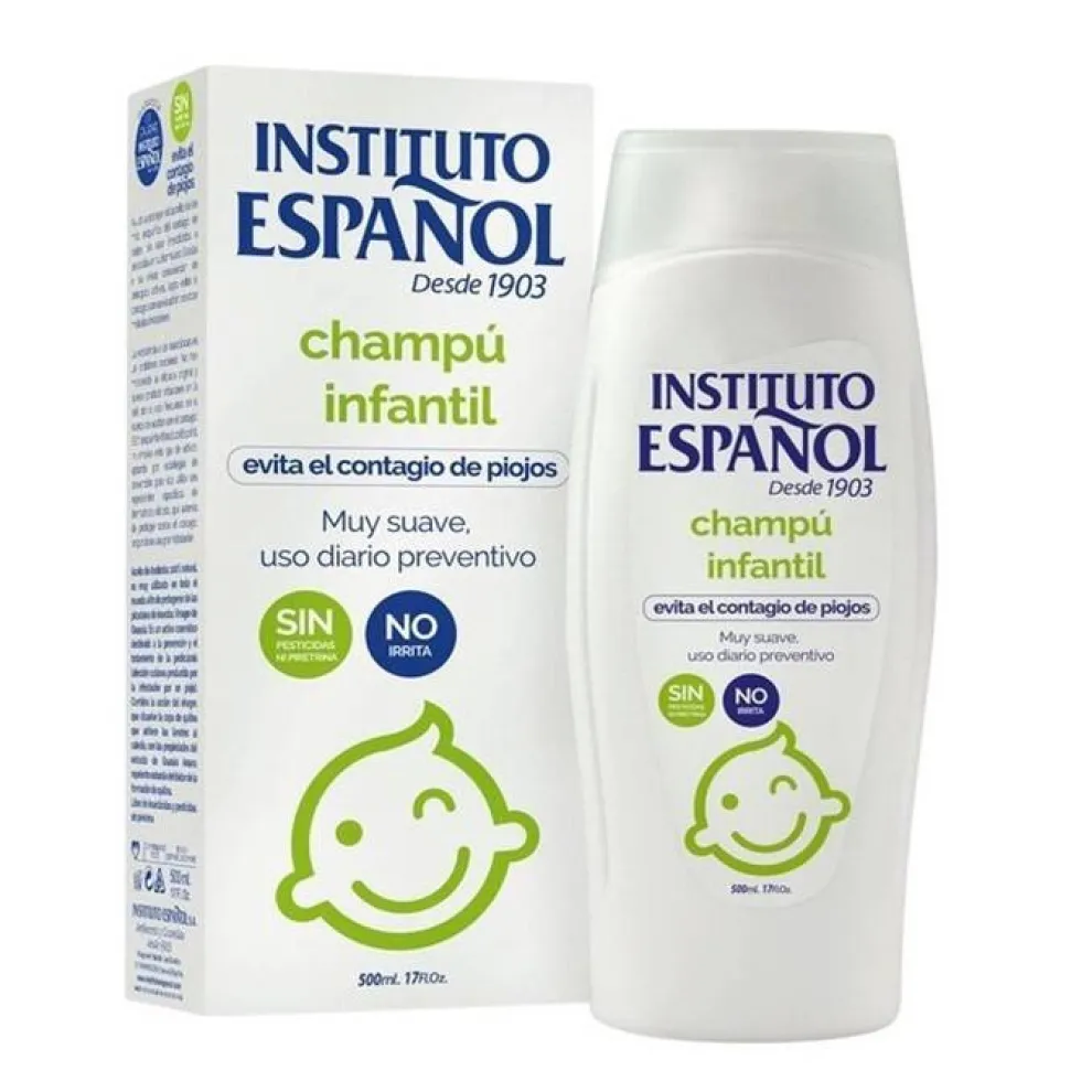Instituto Espanol Bebe łagodzący szampon do włosów dla dzieci 500ml