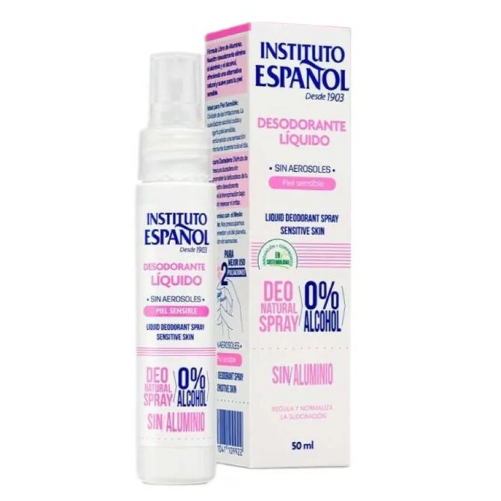 Instituto Espanol Sensitive antyperspirant damski w mgiełce 50ml