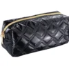 Inter Vion Gold & Black kosmetyczka pikowana czarna