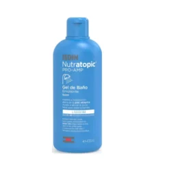Isdin Nutratopic Pro-AMP Emollient Bath Gel Atopic Skin zmiękczający żel pod prysznic do skóry atopowej 400ml