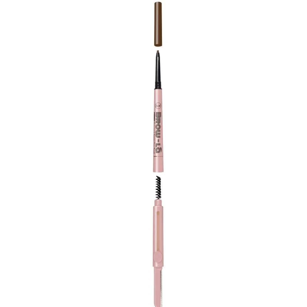 J.Cat Beauty Brow-La 3in1 Mapping & Shaping Brow Pencil ołówek do stylizacji brwi 3w1 104 Rich Brown 0.08g
