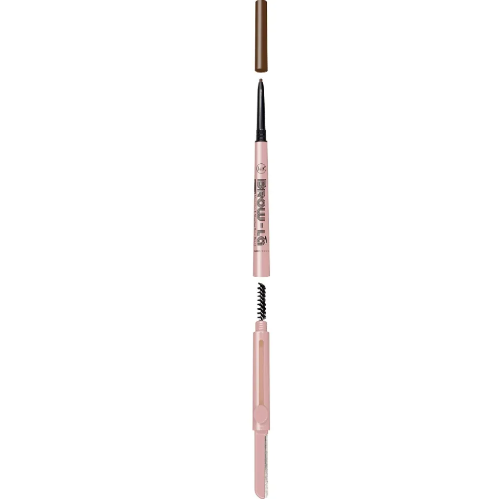J.Cat Beauty Brow-La 3in1 Mapping & Shaping Brow Pencil ołówek do stylizacji brwi 3w1 103 Medium Cool Brown 0.08g