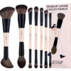 JESSUP Duo-End Brush Versatility Collection zestaw dwustronnych pędzli do makijażu Peach Dust 7szt.