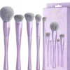 JESSUP Luxury Purple Face Makeup Brush zestaw pędzli T514 5szt.