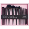 JESSUP Matte Black Versatile Brush Collection zestaw pędzli do makijażu 14szt. T336