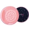 JESSUP Wet&Dry Brush Cleaner mata do czyszczenia pędzli na sucho i mokro Pink