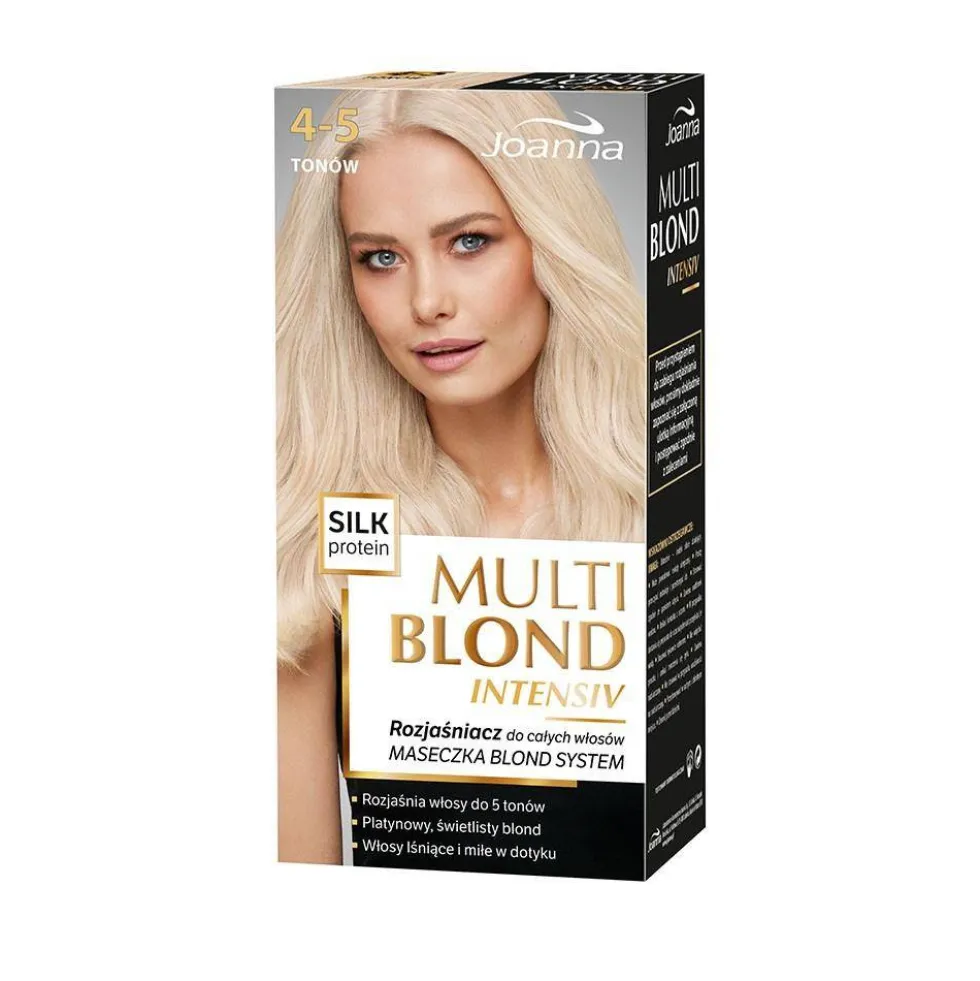 Joanna Multi Blond Intensiv rozjaśniacz do całych włosów 4-5 tonów