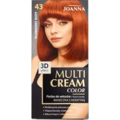 Joanna Multi Cream Color farba do włosów 43 Płomienny Rudy