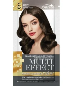 Joanna Multi Effect Color szamponetka koloryzująca 011 Kawowy Brąz 35g