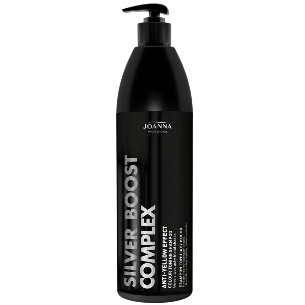 Joanna Professional Silver Boost Complex szampon tonujący do włosów 1000g