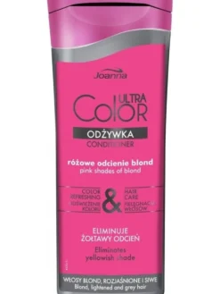 Joanna Ultra Color odżywka różowe odcienie blond 200g