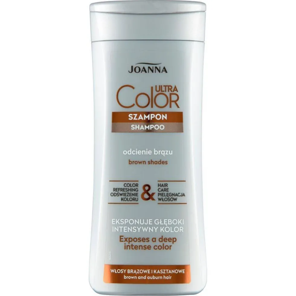Joanna Ultra Color szampon podkreślający odcienie brązów i kasztanu 200ml