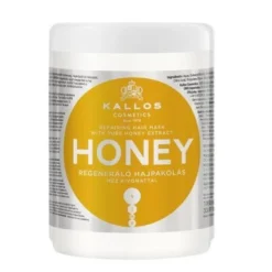 Kallos KJMN Honey Repairing Hair Mask regenerująca maska do włosów 1000ml