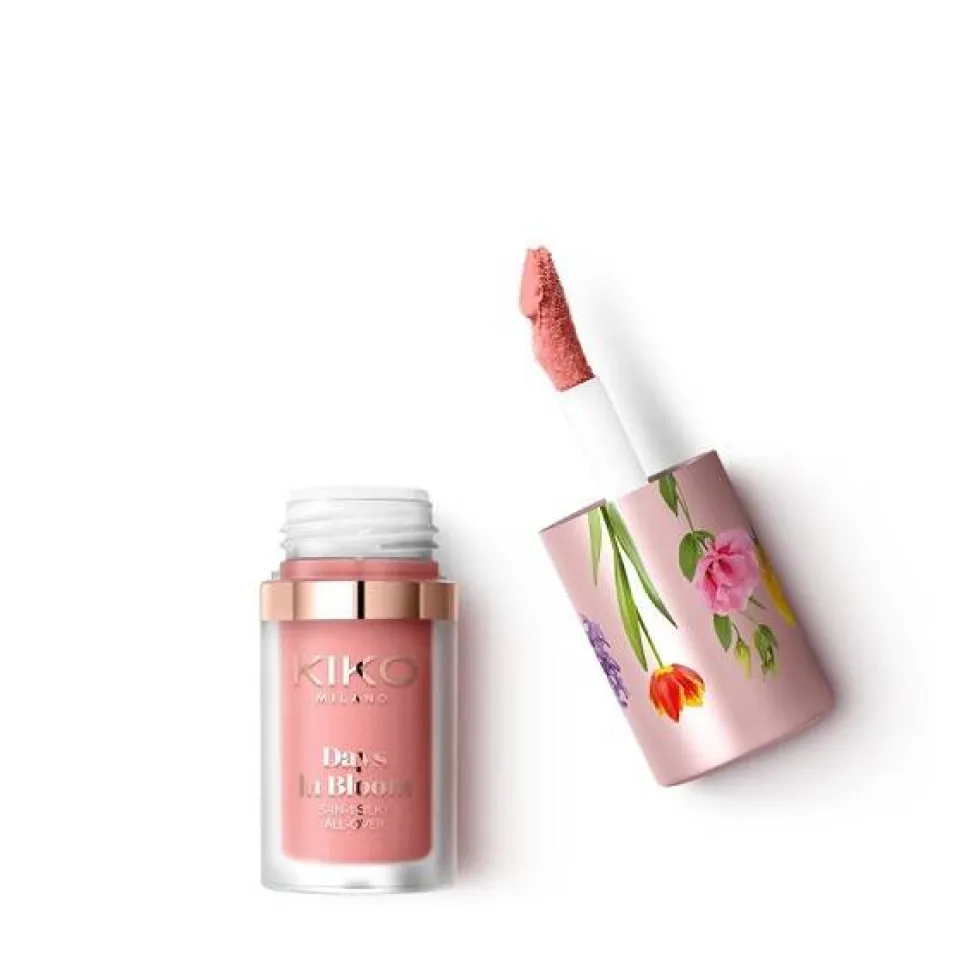 KIKO Milano Days In Bloom 3-In-1 Silky All-Over uniwersalny fluid 3w1 o naturalnym promiennym wykończeniu 04 Mauve Infusion 4ml