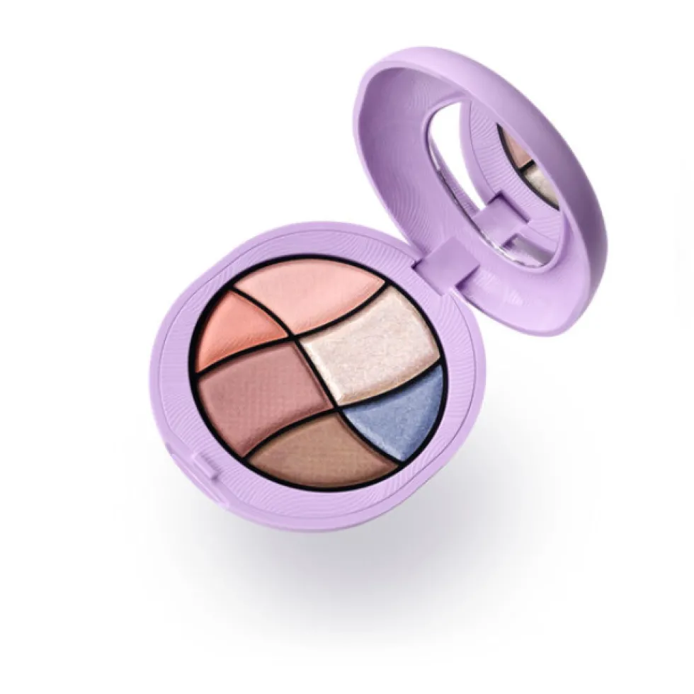 KIKO Milano Dreamphoria Cloud Whisper Eyeshadow Palette paleta cieni do powiek o matowych i metalicznych wykończeniach 02 Fairy Feelings 6g