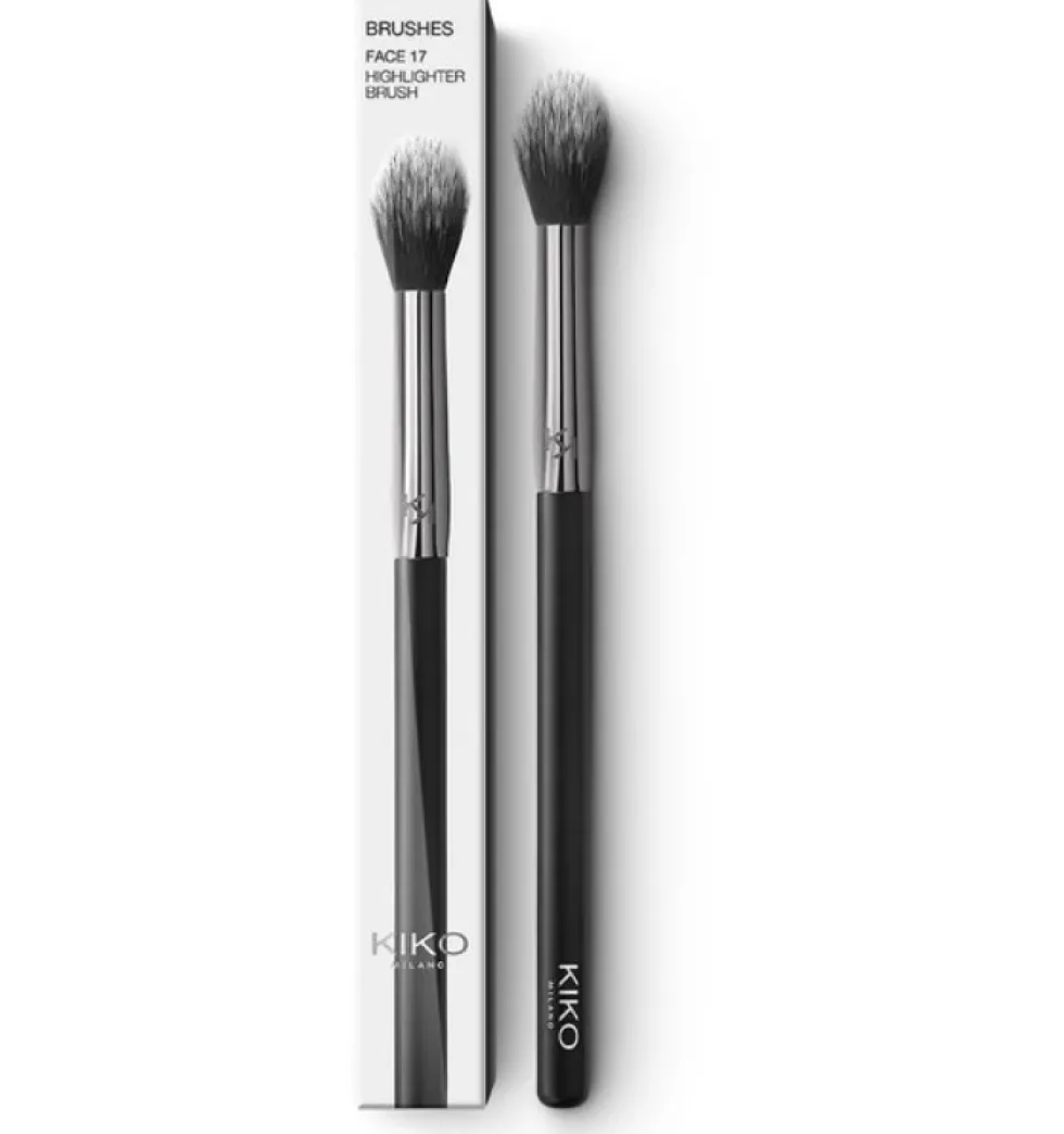 KIKO Milano Face 17 Highlighter Brush pędzel do rozświetlacza
