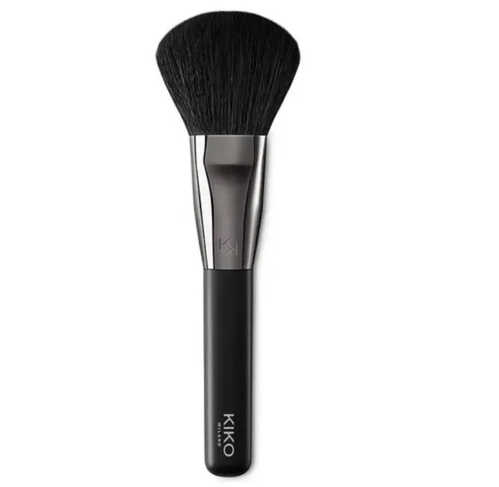 KIKO Milano Face 09 Powder Brush pędzel o zwartym włosiu do kosmetyków do twarzy w pudrze